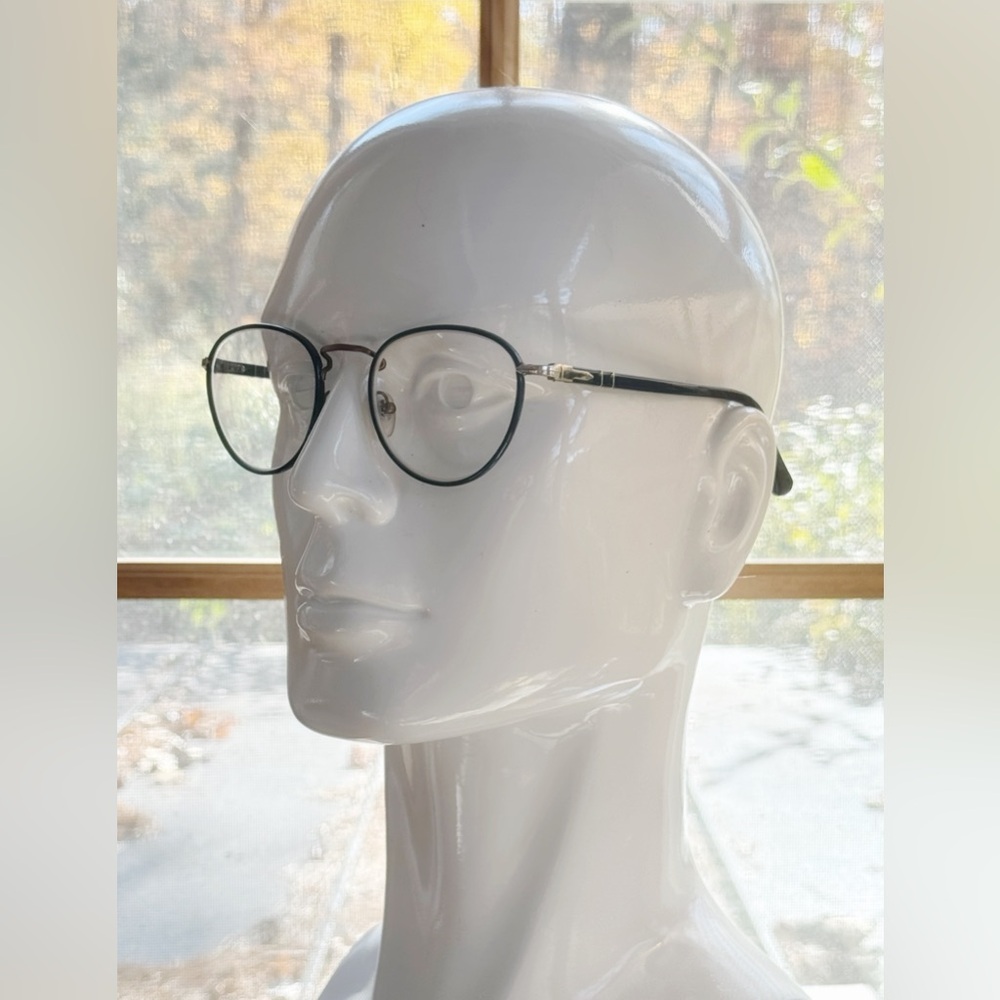 Classic Black Eyeglass Frames, Persol, Unisex - Picture 6 of 11